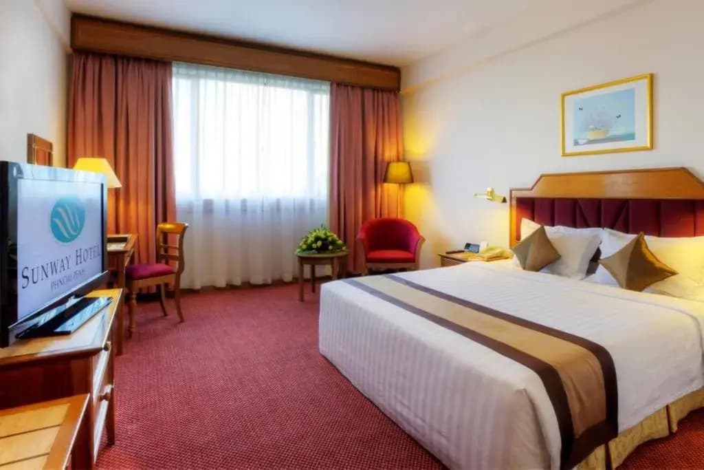 Deluxe Double room with balcony full double bed