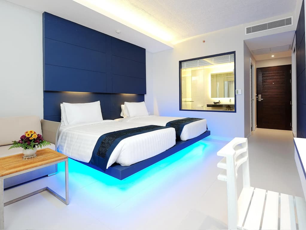 Deluxe Double room twin beds
