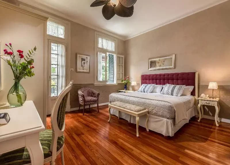 Luxury Double room with balcony full double bed