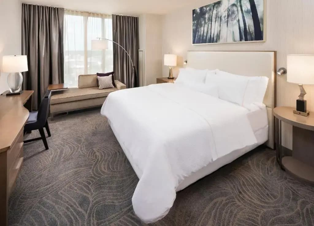 Double Junior Suite full double bed