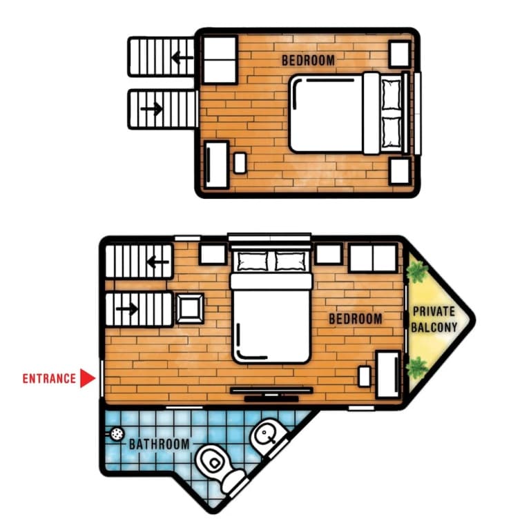 Standard Family Duplex room