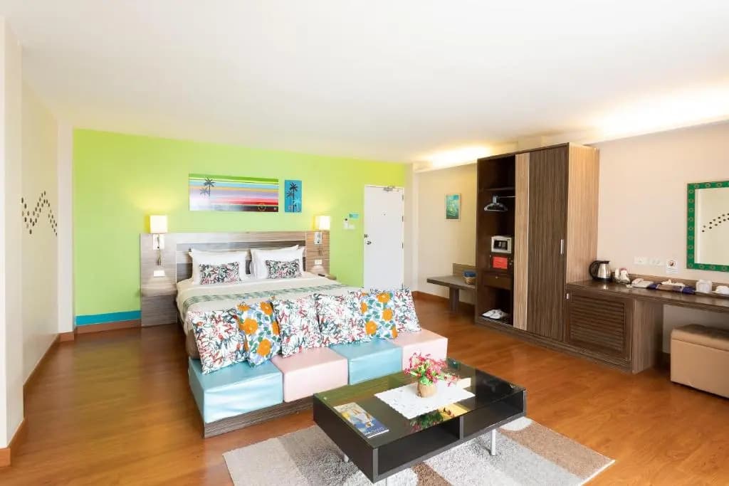 Deluxe Double room full double bed