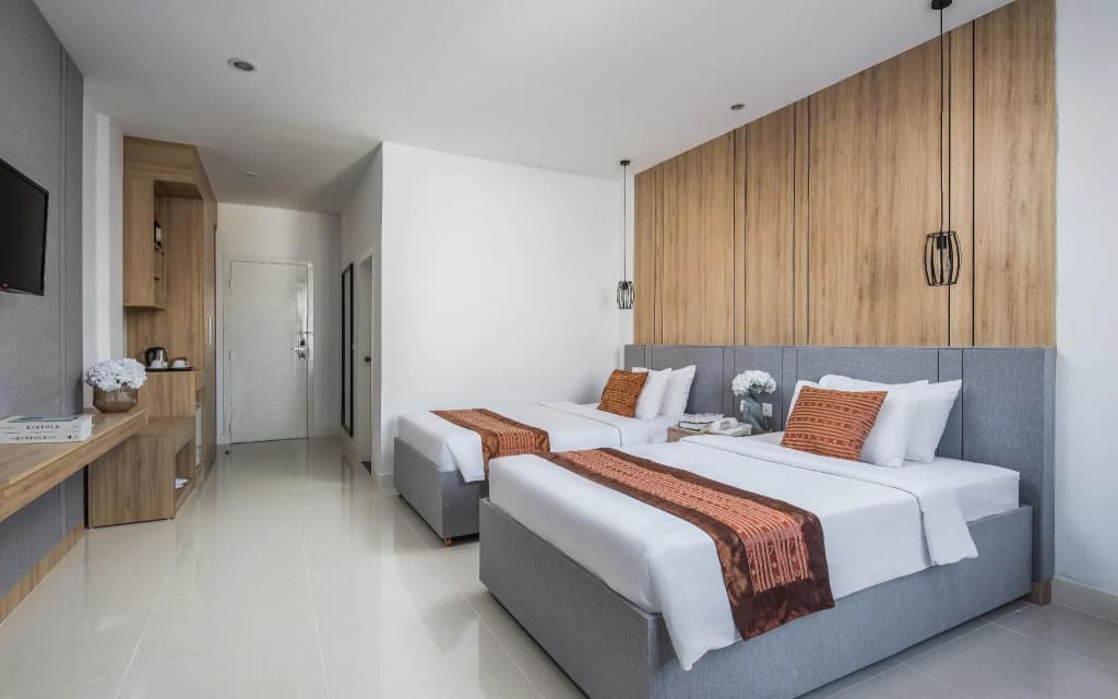Deluxe Double room twin beds