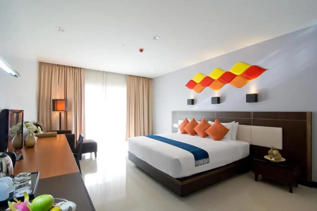 Deluxe Double room full double bed