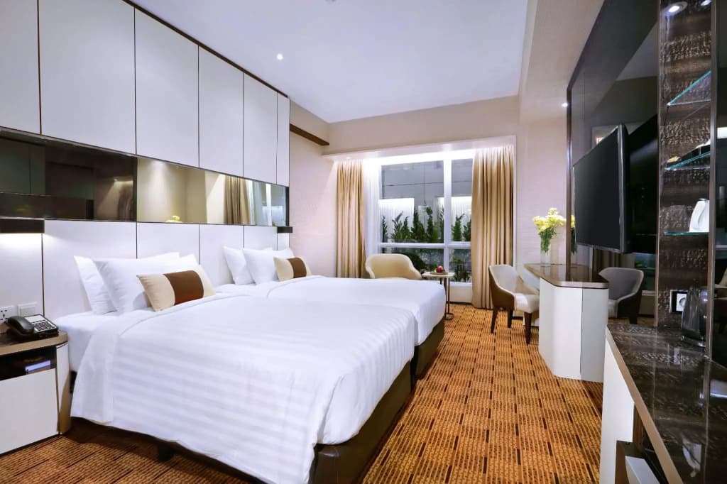 Deluxe Double room full double bed