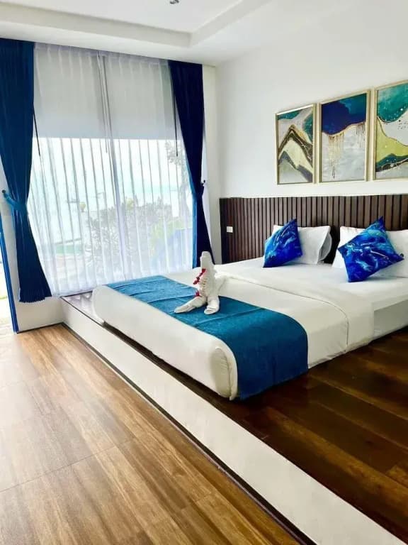 Premier Double Villa with sea view full double bed