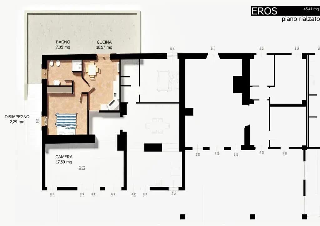 1 Bedroom Apartment