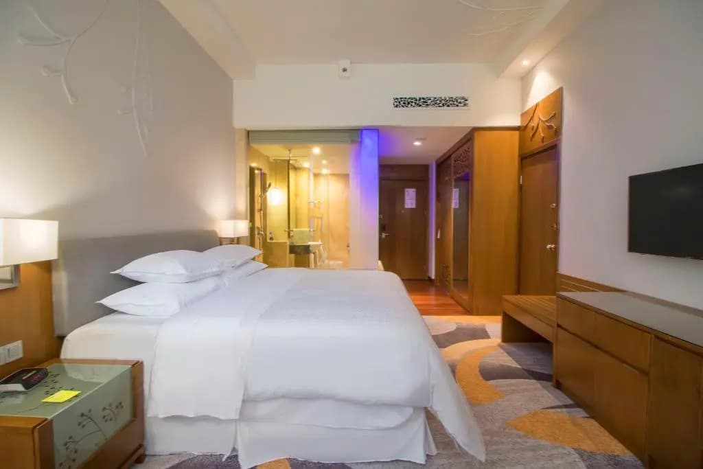 Deluxe Double room with sea view full double bed