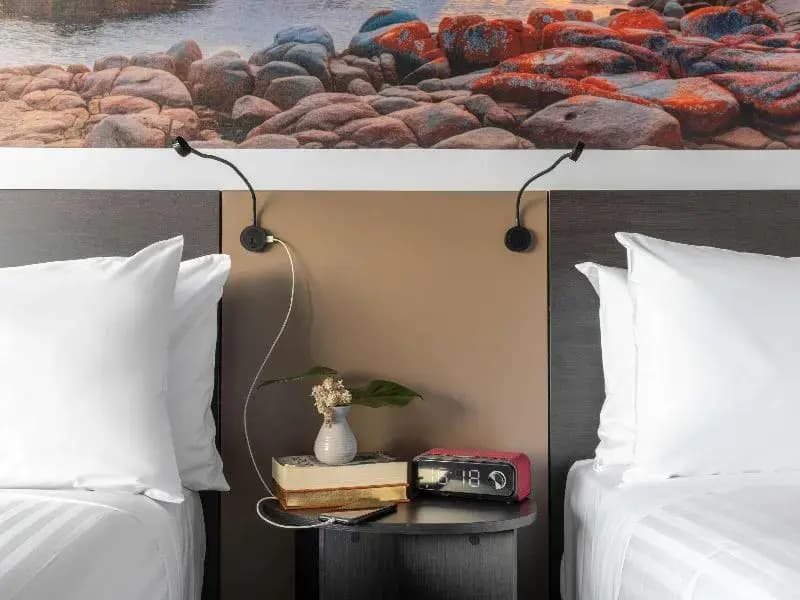 Standard Double room with balcony twin beds