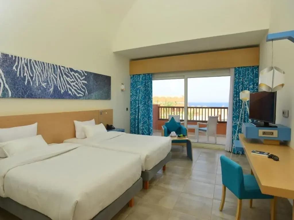 Standard Double room with sea view twin beds