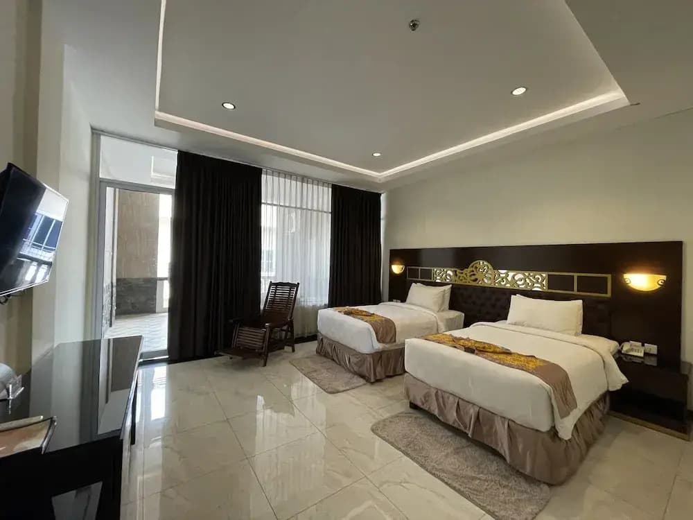 Deluxe Double room with balcony twin beds