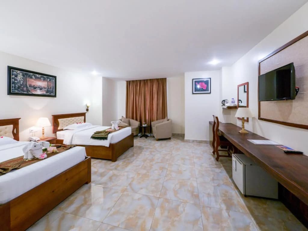 Deluxe Double room twin beds