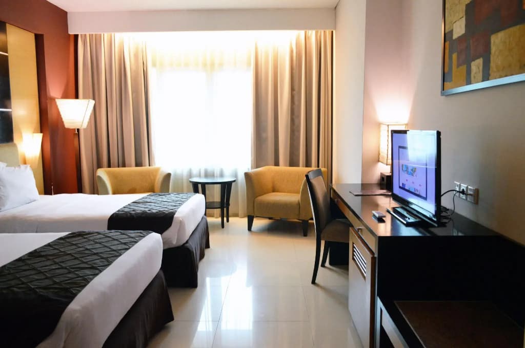 Deluxe Double room twin beds