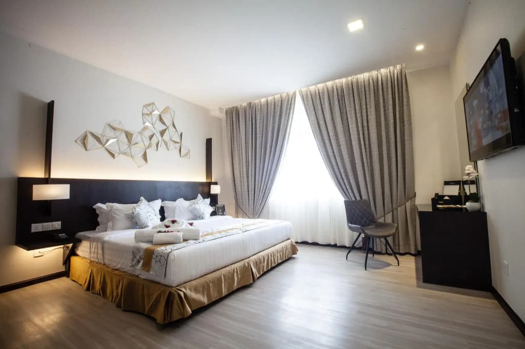 Deluxe Double room full double bed