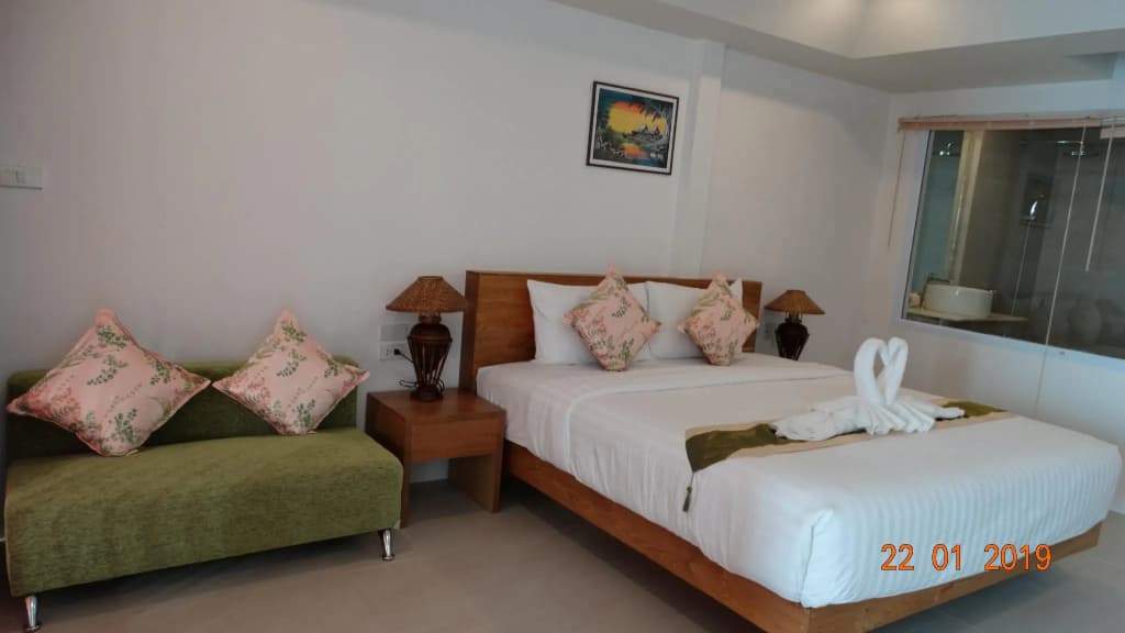 Standard Double room beachfront full double bed