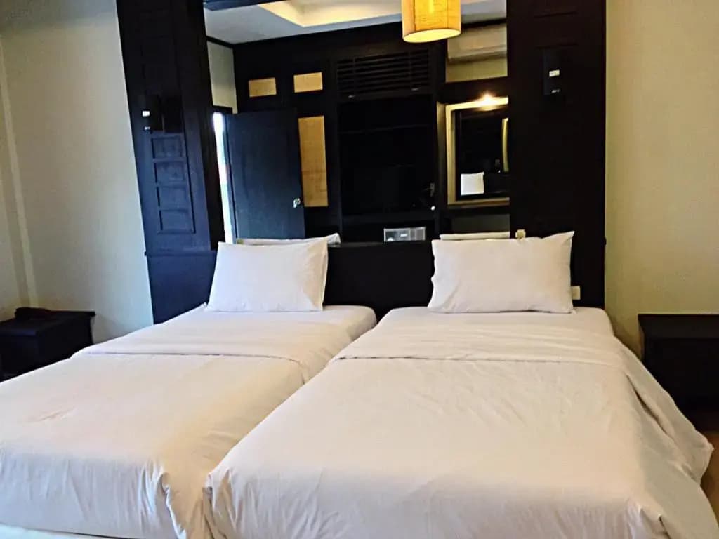 Superior Double room with balcony twin beds