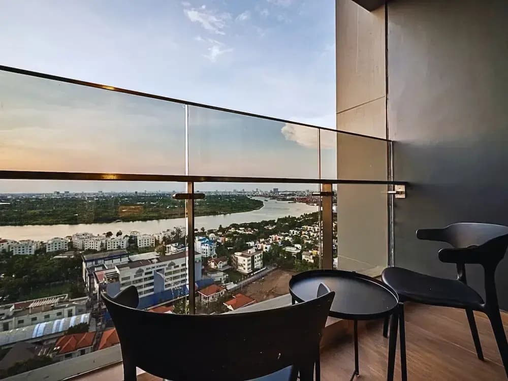 2 Bedrooms Deluxe Apartment with balcony and with city view