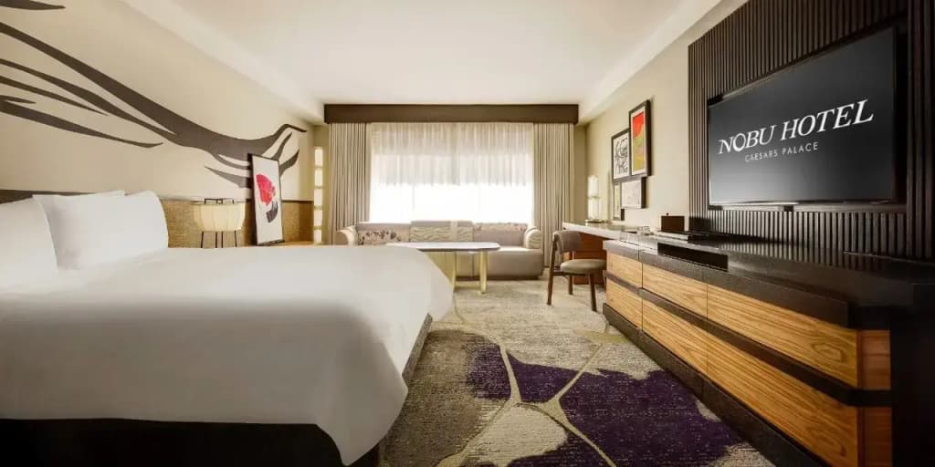 Nobu Deluxe Double room full double bed