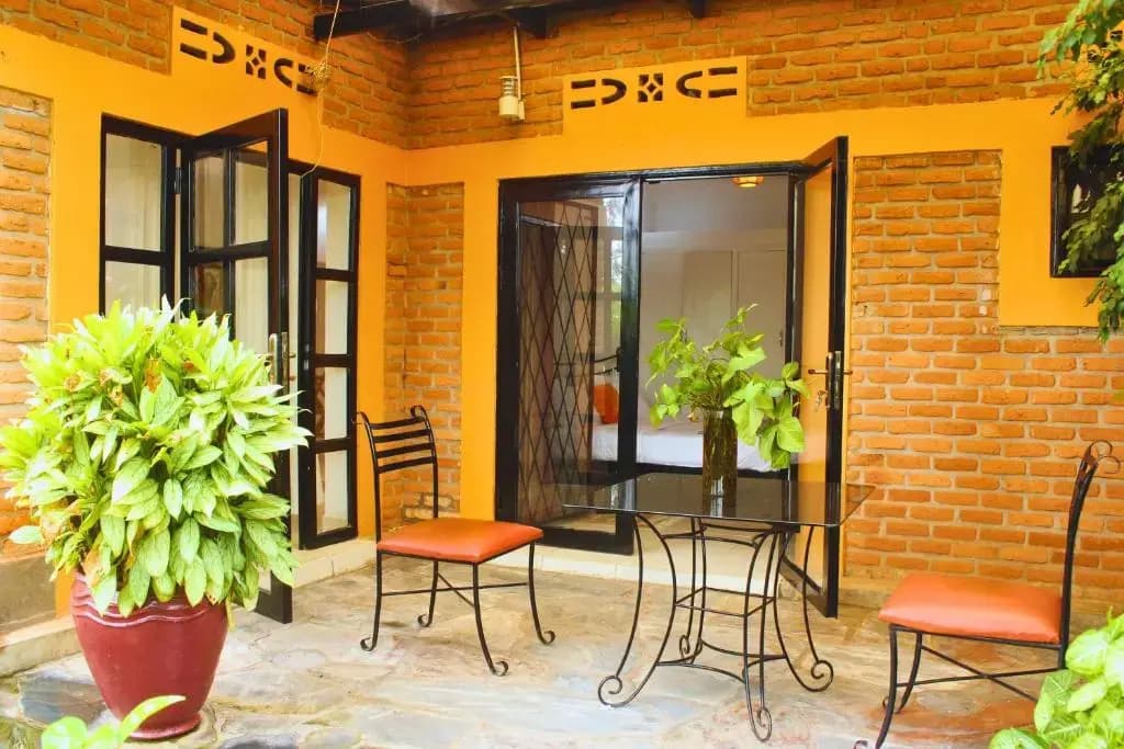 Standard Double room with garden view full double bed