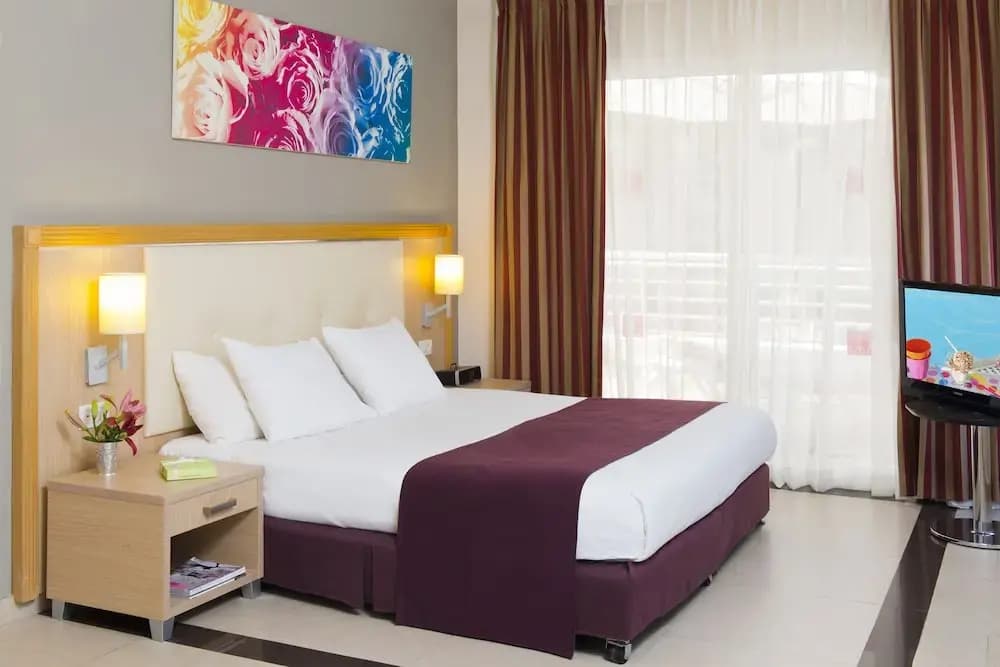 Superior room with balcony and with view