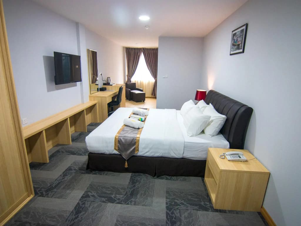 Deluxe Double room full double bed