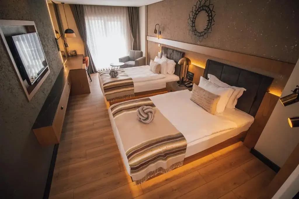 Deluxe Double room twin beds
