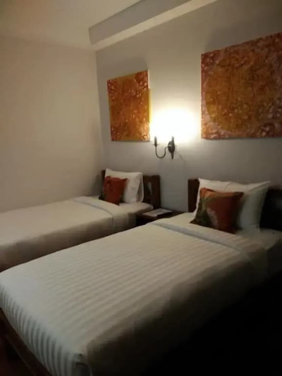 Standard Double room with balcony twin beds