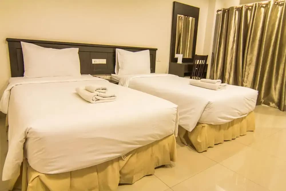 Standard Double room with balcony twin beds