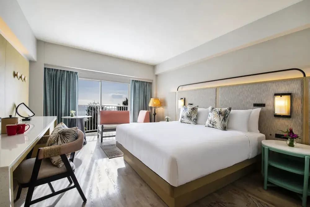 Standard Double room with balcony and with view full double bed