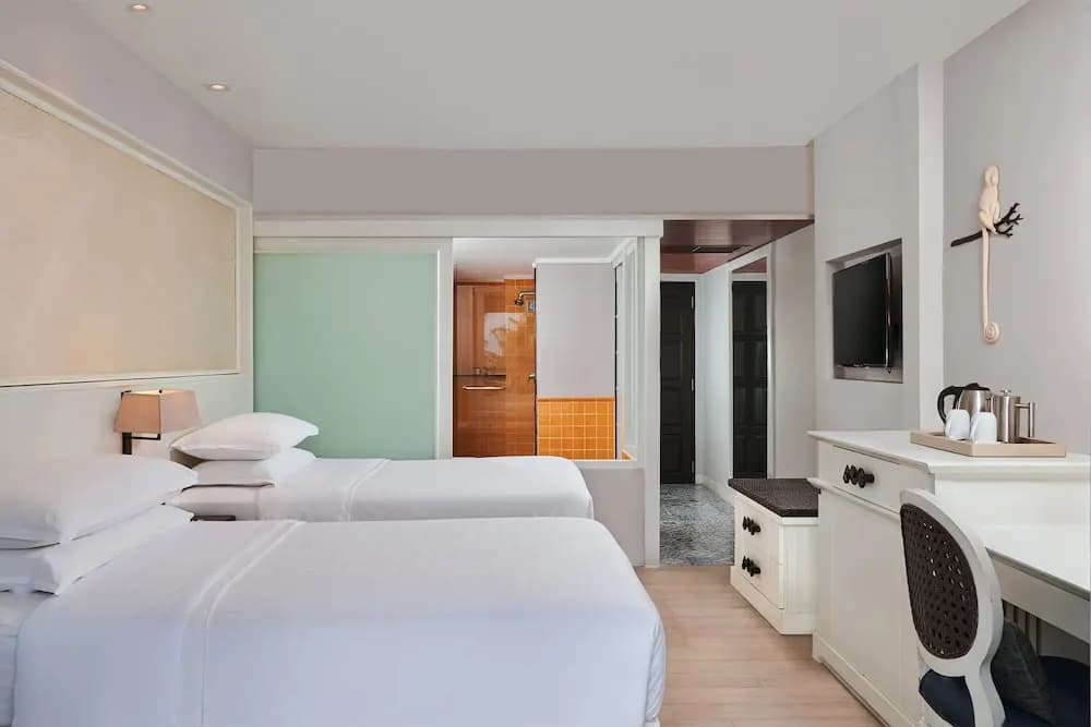 Double room with balcony twin beds