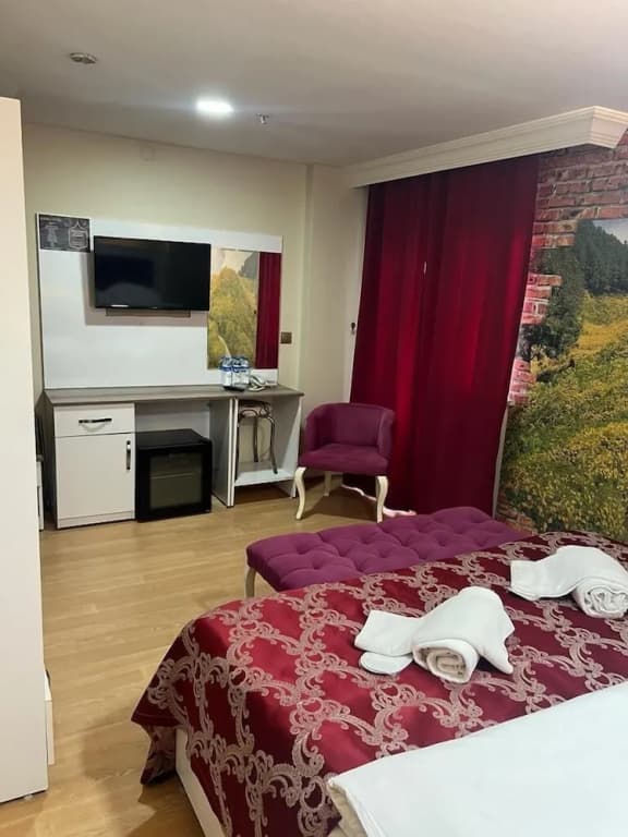 Standard Double room with balcony and with city view full double bed