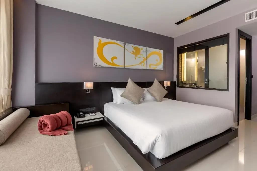 Deluxe Double room full double bed