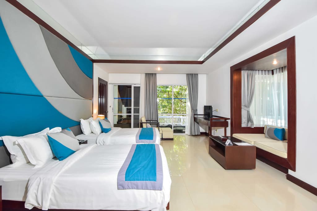 Premier Double Villa twin beds