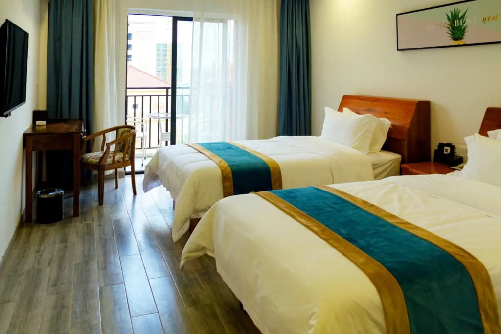 Deluxe Double room twin beds