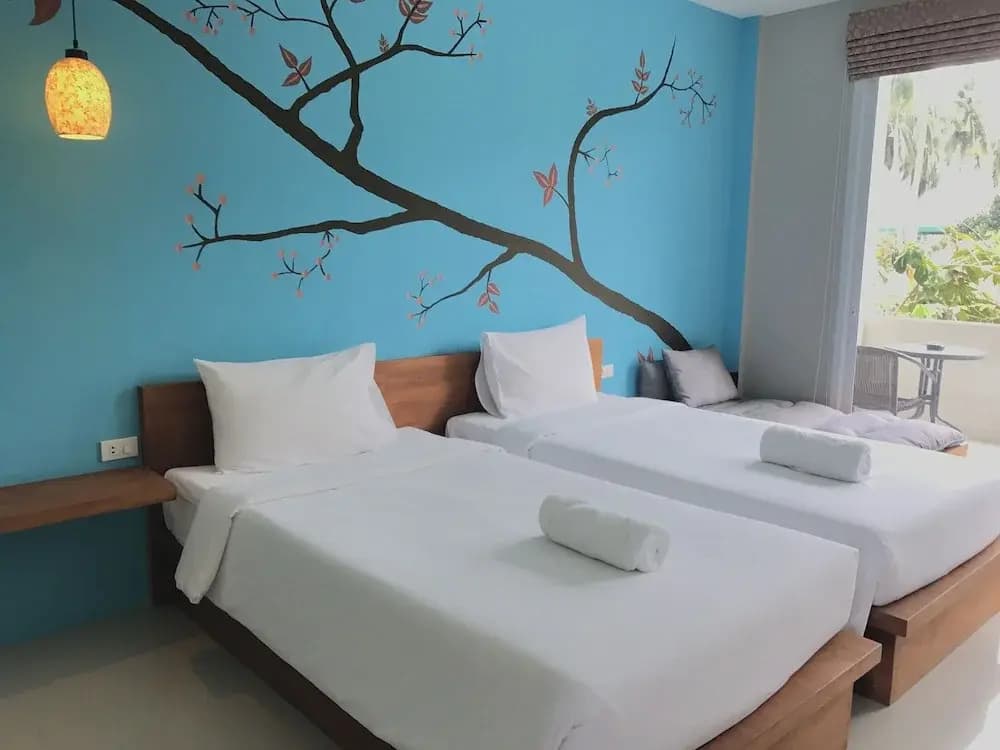 Deluxe room with balcony and with view