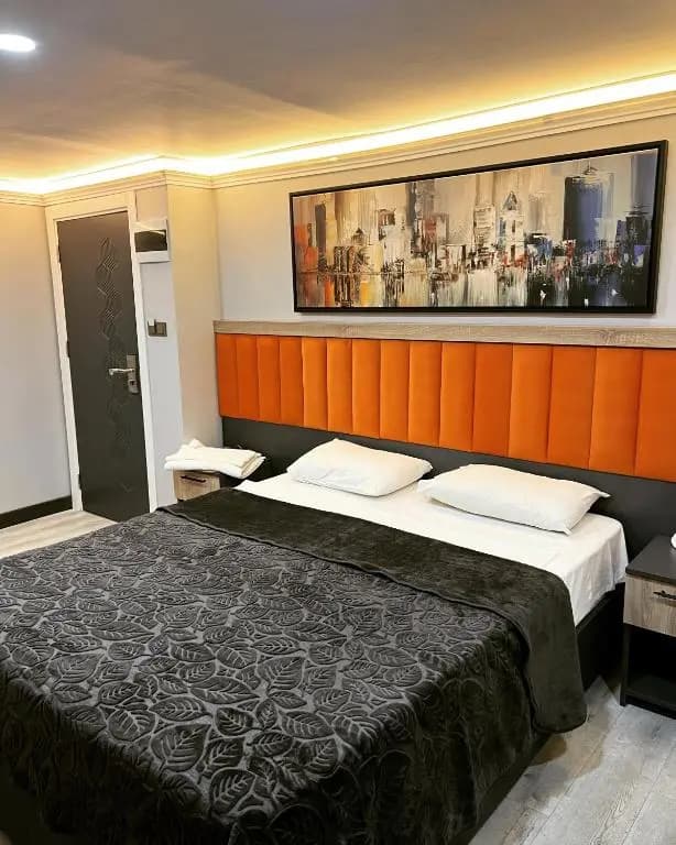Deluxe Double room with balcony and with sea view full double bed