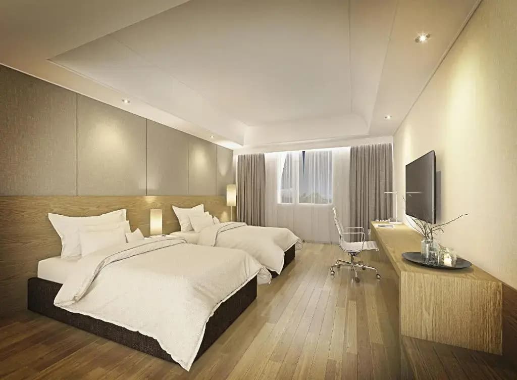 Deluxe Double room twin beds