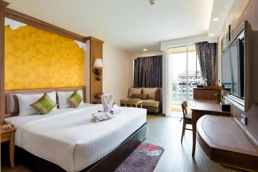 Deluxe Double room full double bed