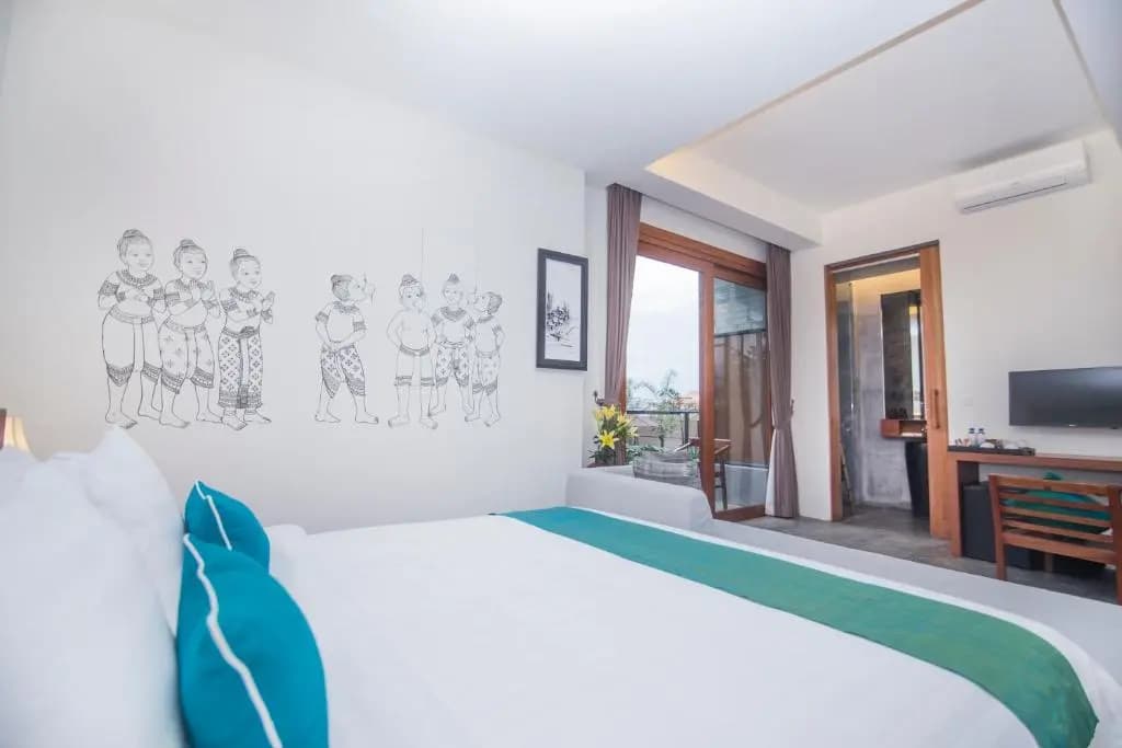 Deluxe Double room full double bed