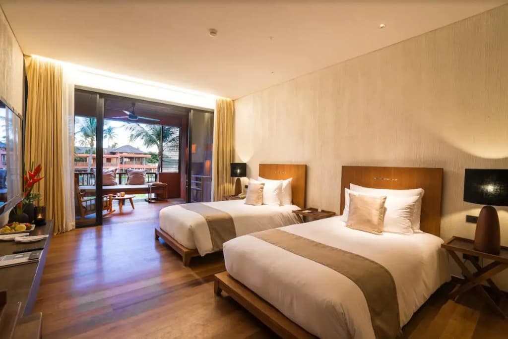 Deluxe Double room twin beds