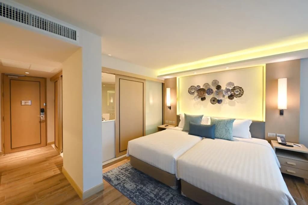 Deluxe Double room twin beds