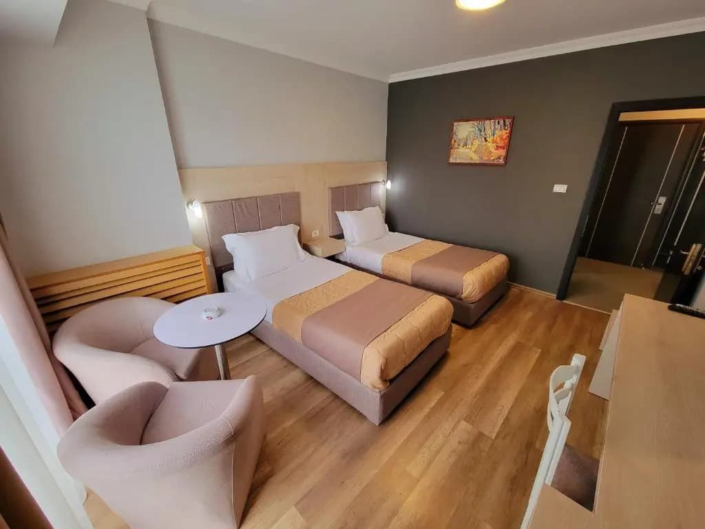 Standard Double room with balcony twin beds
