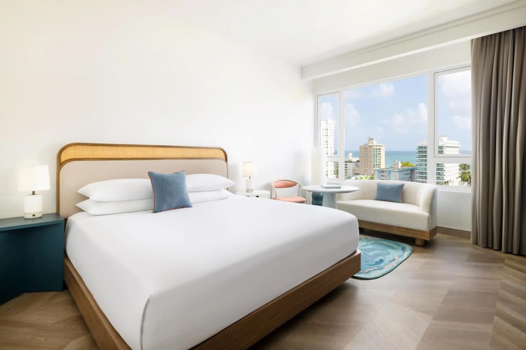 Standard Double room with ocean view full double bed