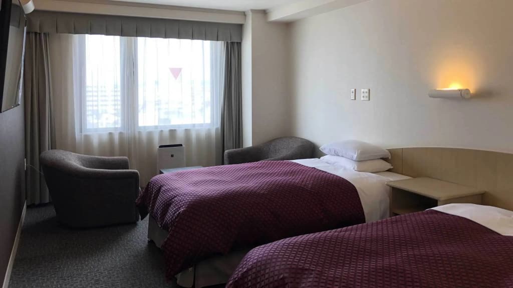 Deluxe Double room twin beds