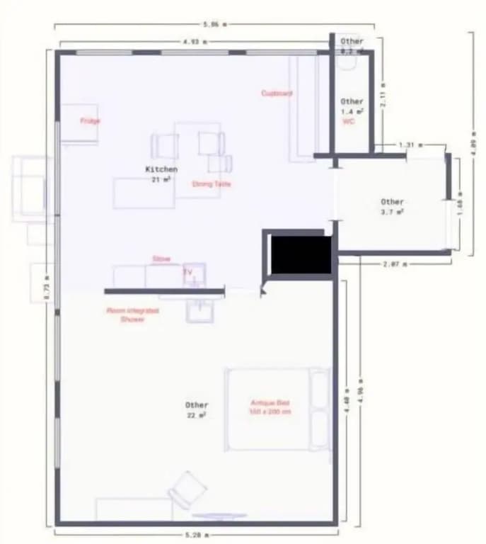 1 Bedroom Apartment