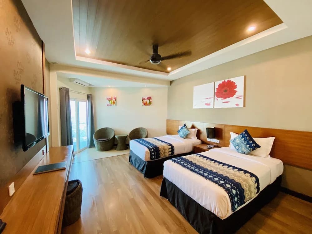 Superior Double room with balcony twin beds