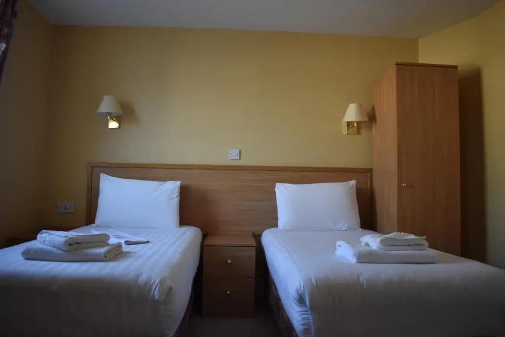 Standard Double room with sea view twin beds