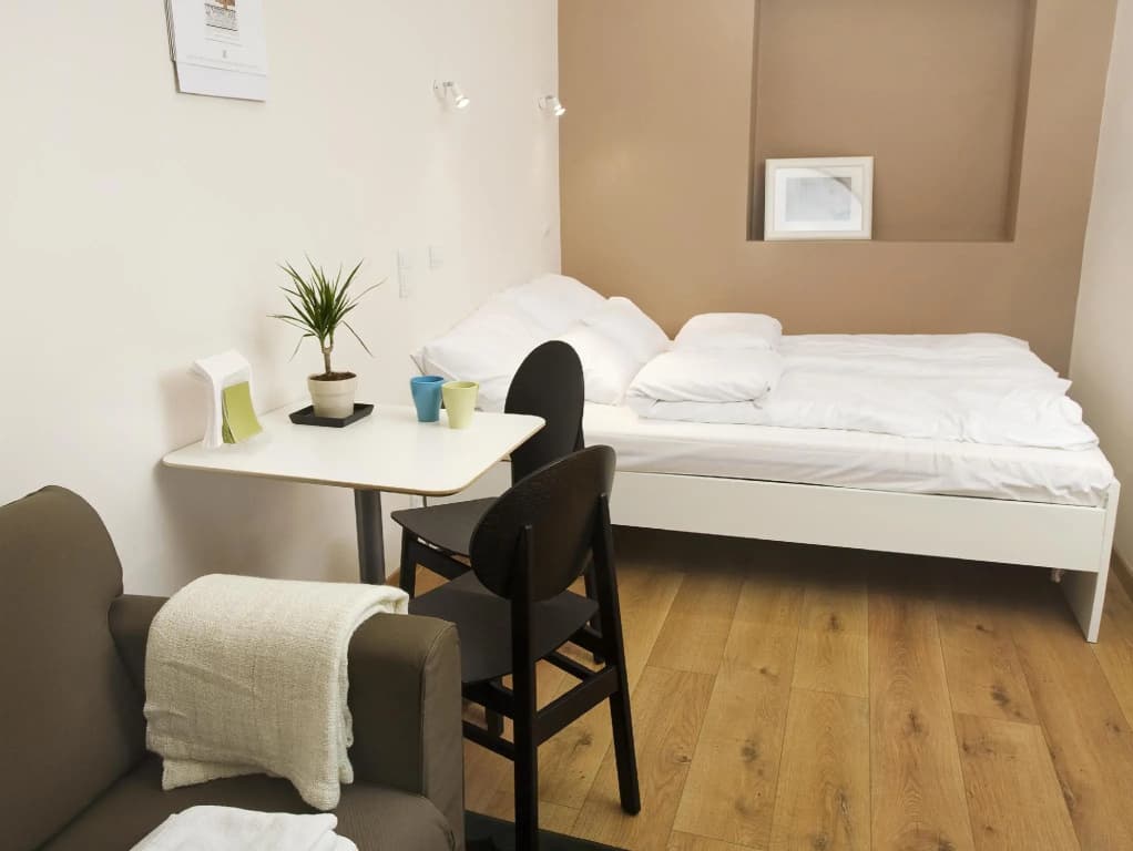 Standard Double Studio full double bed