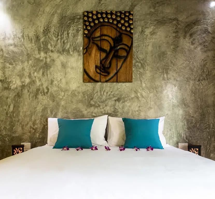 Standard Double room with garden view full double bed