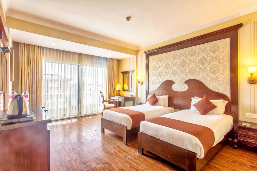 Deluxe Double room twin beds